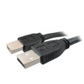Comprehensive Comprehensive USB2-AB-35PROAP Pro AV-IT Active Plenum USB A Male to B Male Cable 35 ft. USB2-AB-35PROAP